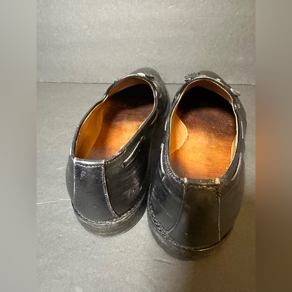 Allen Edmonds Mens Grayson Black tassel Loafers Sz 9.5 - Picture 10 of 15